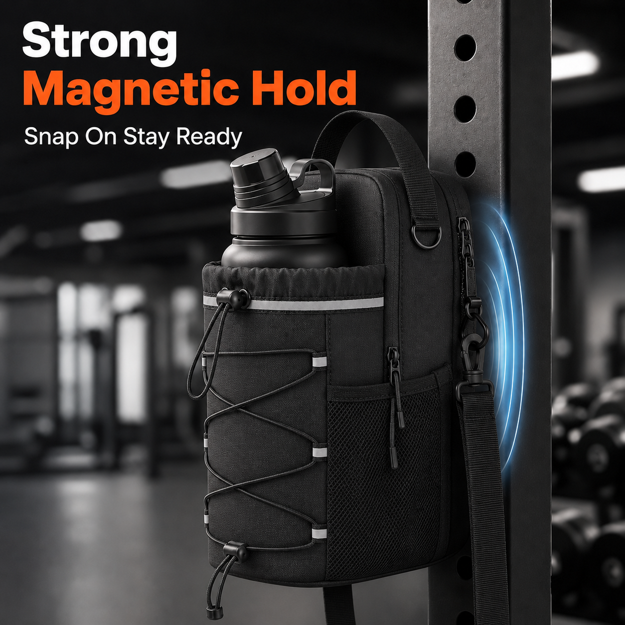 Magnetic Gym Bottle Bag Water  - Travel Access 评论和价格