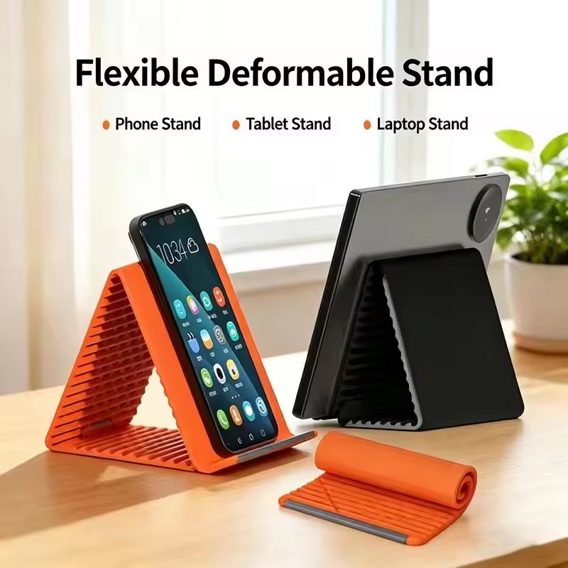 Lazy Portable Phone Stand Sili - Travel Accessories Store 评论和价格