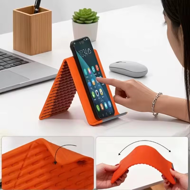 Lazy Portable Phone Stand Sili - Travel Accessories Store 评论和价格